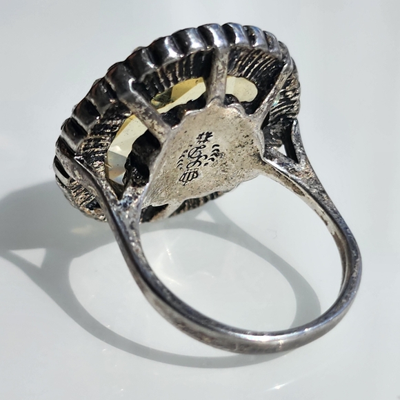 Premier Designs "Sublime" halo cocktail statement ring size 7 - Picture 10 of 16